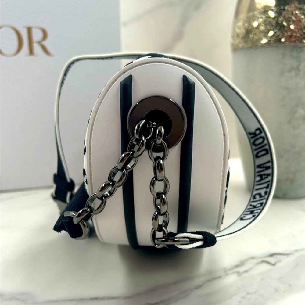 Dior Vibe Houndstooth Bag EXTREMELY RARE - Picture 4 of 10